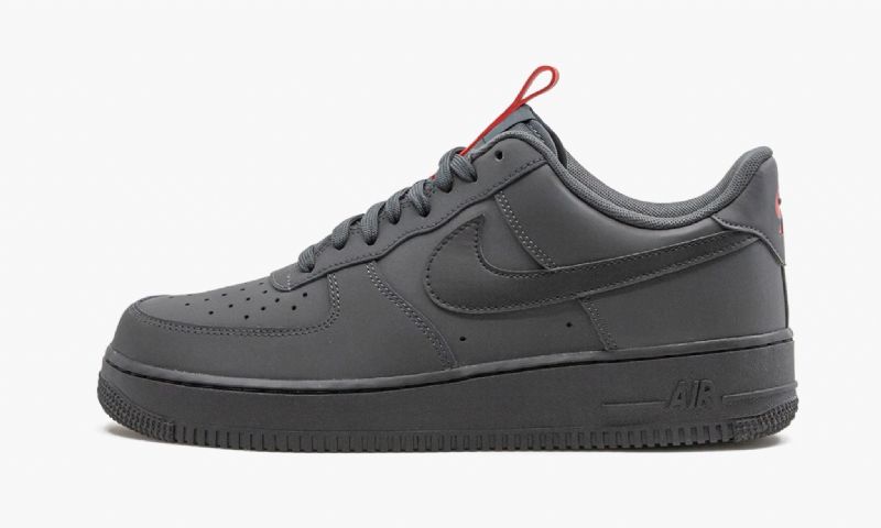 Nike Air Force 1 Alacsony Antracit Férfi/női Alkalmi Fekete