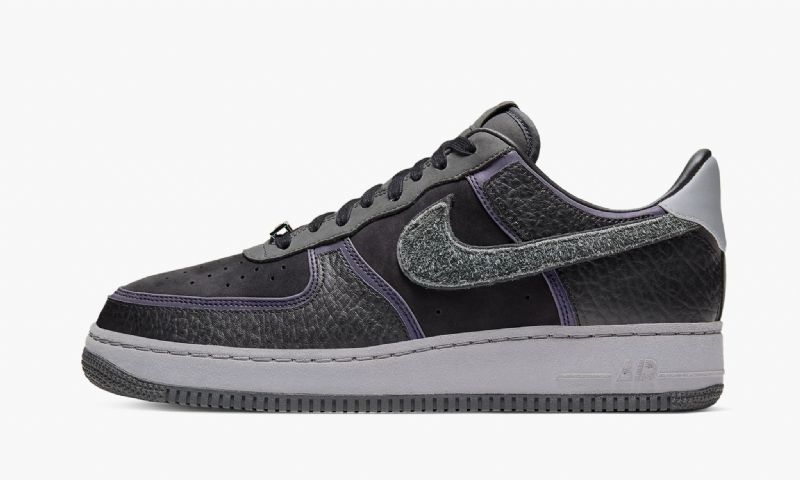 Nike Air Force 1 Alacsony Kézmosó Hideg Férfi/női Alkalmi Feketeantracit