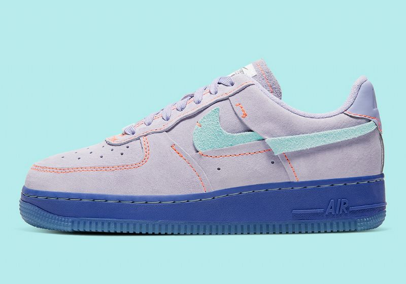 Nike Air Force 1 Alacsony Lx Lila Achát Férfi / Női Alkalmi / Kék Zöld Árnyalatú Ct7358 500