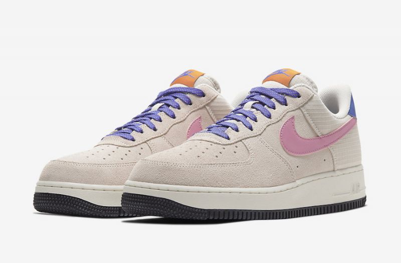 Nike Air Force 1 Alacsony Női Alkalmi Fantom / Rózsaszín-lila