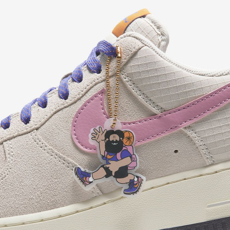 Nike Air Force 1 Alacsony Női Alkalmi Fantom / Rózsaszín-lila