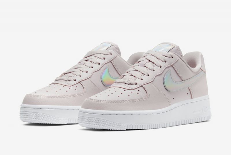 Nike Air Force 1 Alacsony Női Alkalmi Gombos Rózsa / Rózsa-fehér