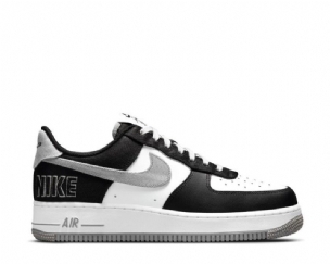 Nike Air Force 1 Emb Férfi Alkalmi Fekete / Merész Ezüst-fehér-fenyőzöld