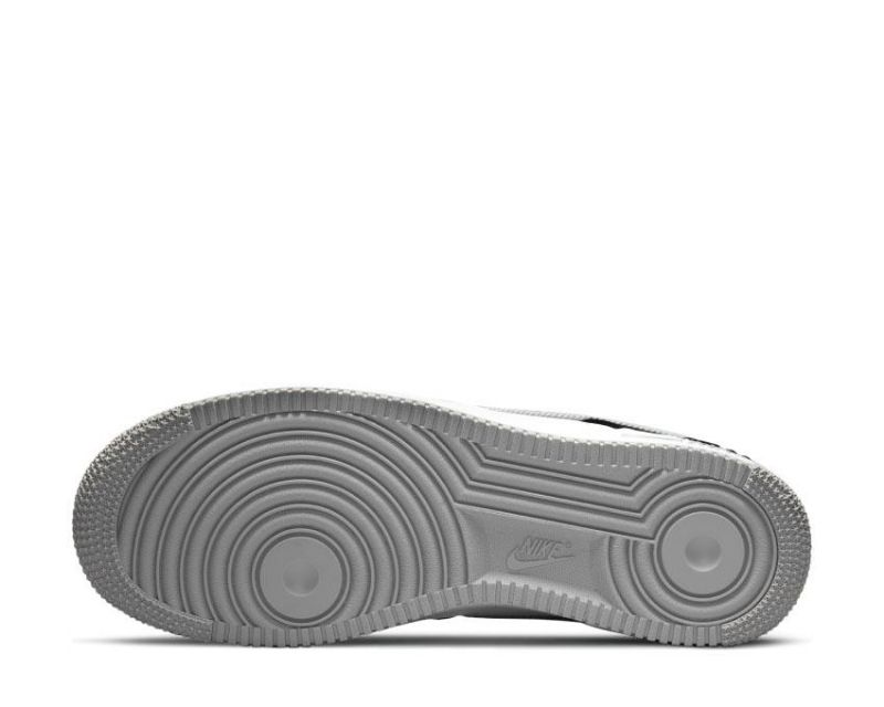 Nike Air Force 1 Emb Férfi Alkalmi Fekete / Merész Ezüst-fehér-fenyőzöld