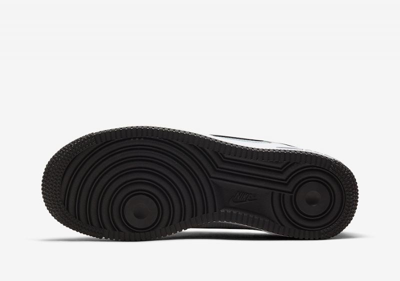 Nike Air Force 1 Gs Sky Női Alkalmi Metál Ezüst / Fekete / Hiperbíbor