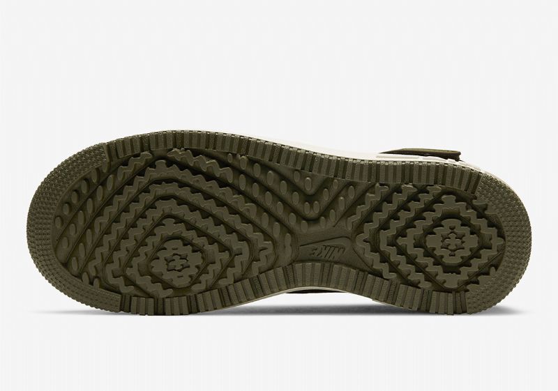 Nike Air Force 1 Gtx Boot Férfi Alkalmi Medium Olive / Seal Barna-sail
