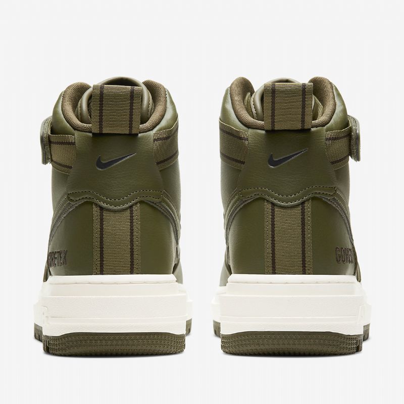 Nike Air Force 1 Gtx Boot Férfi Alkalmi Medium Olive / Seal Barna-sail