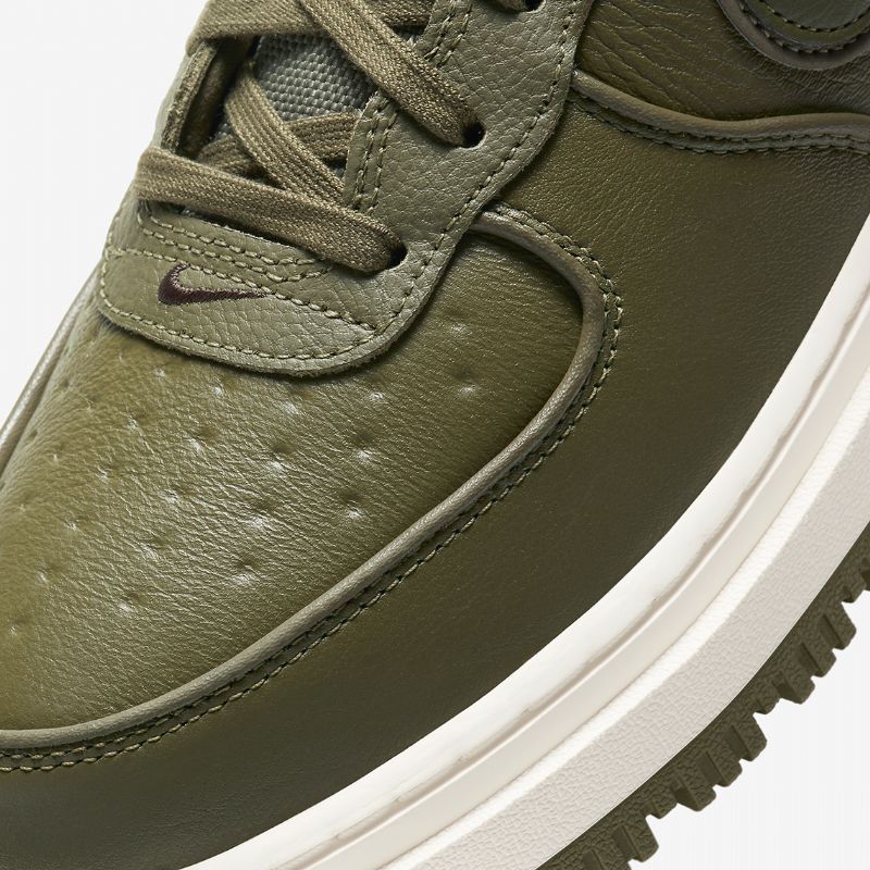 Nike Air Force 1 Gtx Boot Férfi Alkalmi Medium Olive / Seal Barna-sail