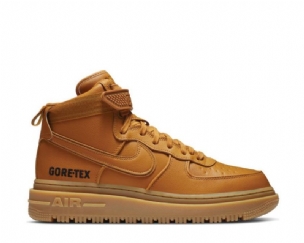 Nike Air Force 1 Gtx Csizma Férfi Alkalmi Lenvászon / Lenvászon-búza Gumi Világosbarna