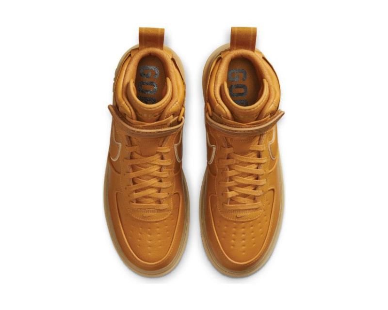 Nike Air Force 1 Gtx Csizma Férfi Alkalmi Lenvászon / Lenvászon-búza Gumi Világosbarna