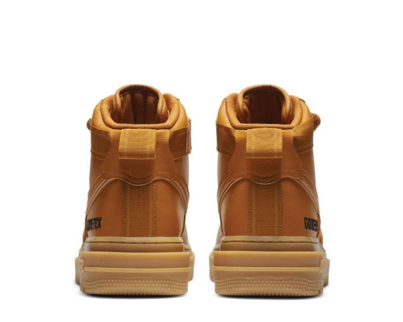 Nike Air Force 1 Gtx Csizma Férfi Alkalmi Lenvászon / Lenvászon-búza Gumi Világosbarna