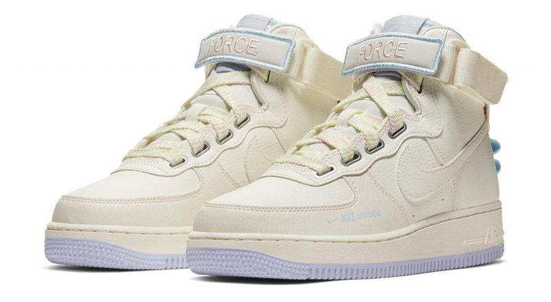 Nike Air Force 1 Hi Ut Női Alkalmi Vitorla / Levendula Köd