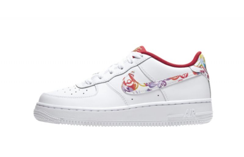 Nike Air Force 1 Kínai Újév Férfi Alkalmi Piros/fehér