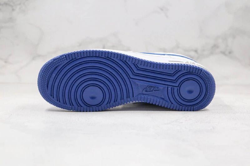 Nike Air Force 1 Low 07 Férfi Alkalmi Fehér/kék