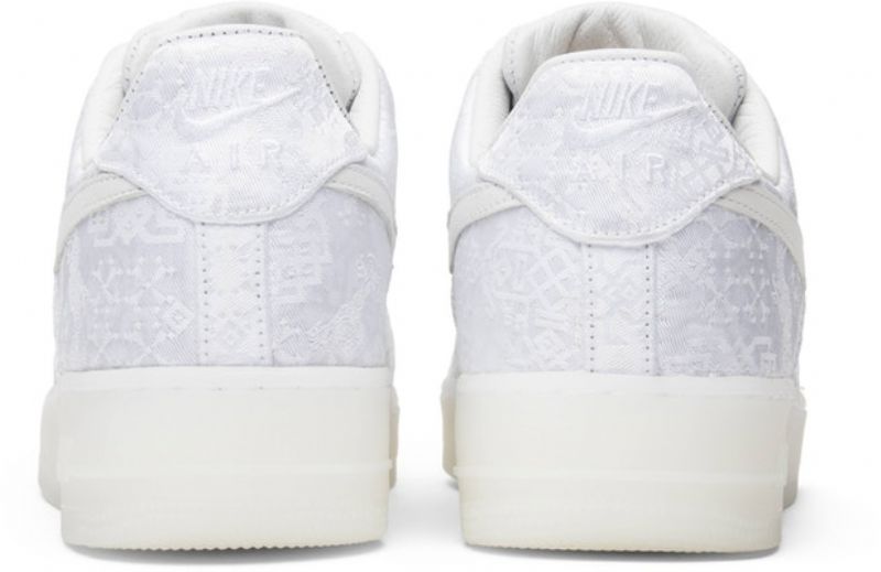 Nike Air Force 1 Low Clot 1world Férfi / Női Alkalmi Fehér / Fehér-fehér