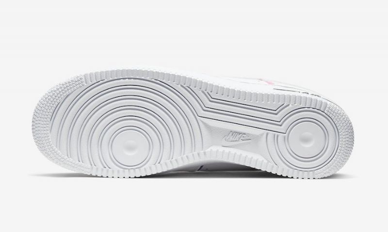 Nike Air Force 1 Low Day Of The Dead Férfi/női Alkalmi Fehér Multi