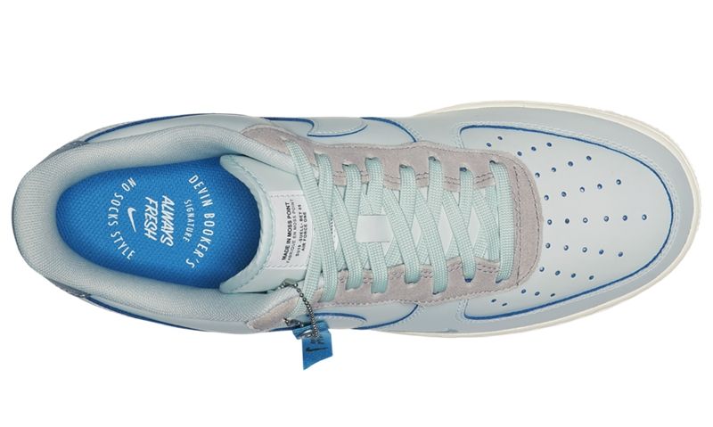 Nike Air Force 1 Low Devin Booker Férfi / Női Alkalmi Gombszürke / Holdrészecskék-halvány Elefántcsont