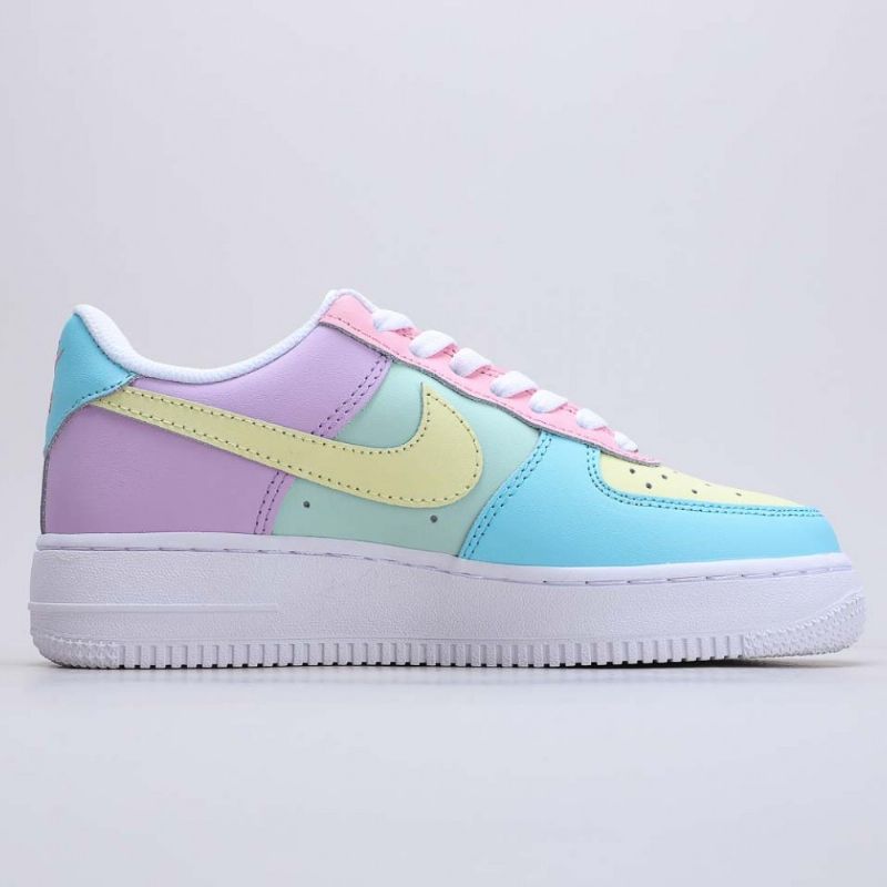 Nike Air Force 1 Low Easter Egg Férfi / Női Alkalmi Multi / Fehér