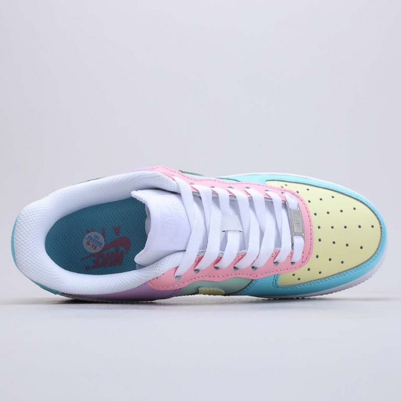Nike Air Force 1 Low Easter Egg Férfi / Női Alkalmi Multi / Fehér