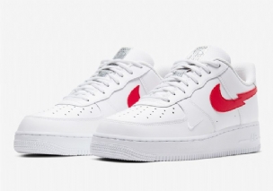 Nike Air Force 1 Low Euro Tour Férfi / Női Alkalmi Fehér / Egyetemi Piros / Midnight Sötétkék