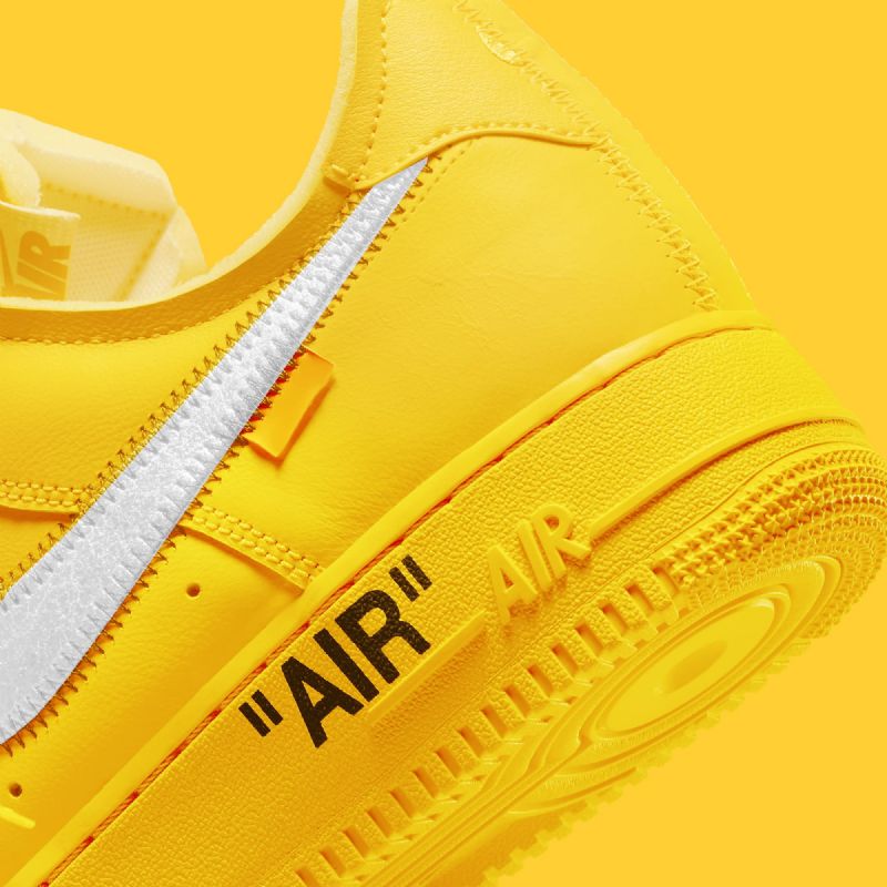 Nike Air Force 1 Low Férfi Alkalmi Egyetemi Arany / Fekete-metál Ezüst