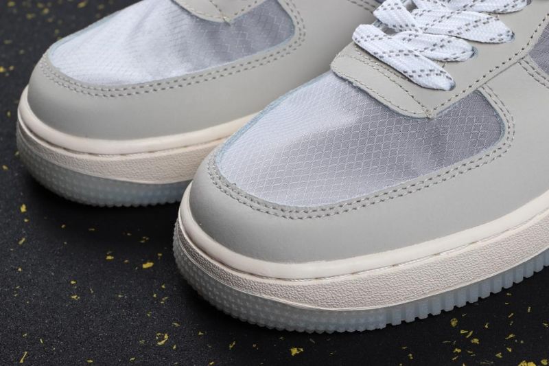 Nike Air Force 1 Low Férfi Alkalmi Szürke / Piros