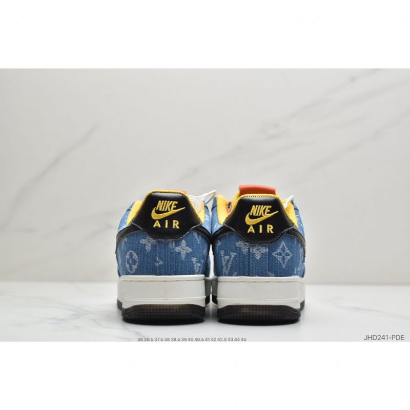 Nike Air Force 1 Low Férfi/női Alkalmi Farmerkék