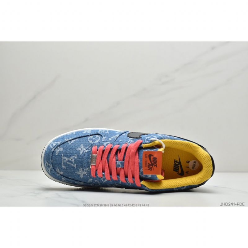 Nike Air Force 1 Low Férfi/női Alkalmi Farmerkék