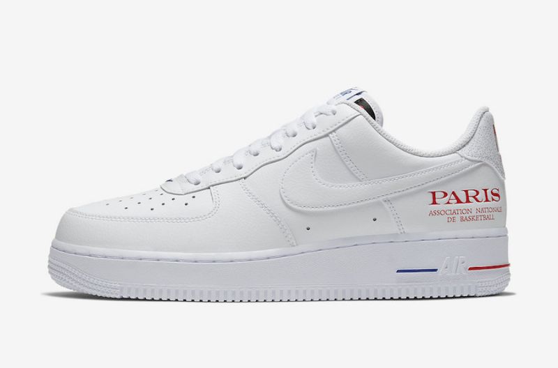 Nike Air Force 1 Low Férfi / Női Alkalmi Fehér / Fehér-piros-kék