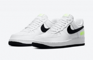 Nike Air Force 1 Low Férfi / Női Alkalmi Fehér Fekete Volt