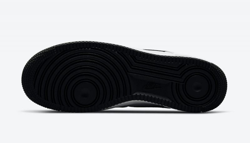 Nike Air Force 1 Low Férfi / Női Alkalmi Fehér Fekete Volt