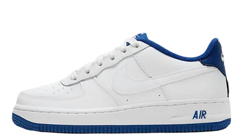 Nike Air Force 1 Low Férfi / Női Alkalmi Fehér / Mély Királykék /