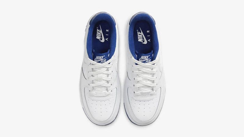 Nike Air Force 1 Low Férfi / Női Alkalmi Fehér / Mély Királykék /