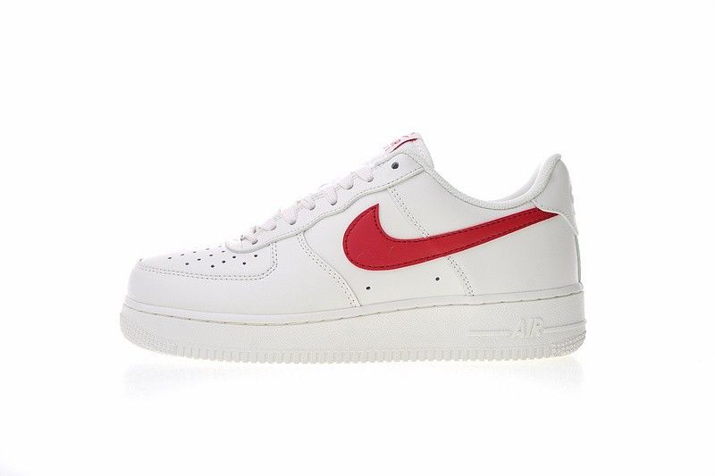 Nike Air Force 1 Low Férfi / Női Alkalmi Fehér / Piros