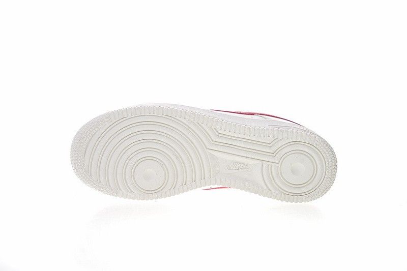 Nike Air Force 1 Low Férfi / Női Alkalmi Fehér / Piros