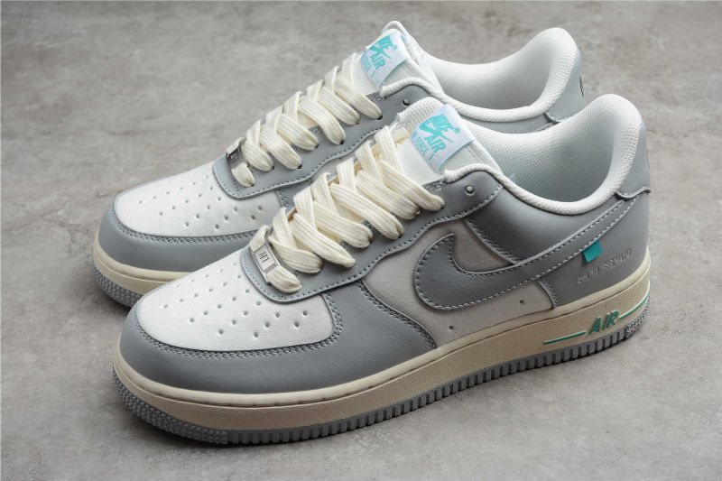 Nike Air Force 1 Low Férfi / Női Alkalmi Fehér / Szürke