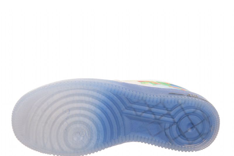 Nike Air Force 1 Low Férfi / Női Alkalmi Jetstream / Fekete-gamma Kék-fehér