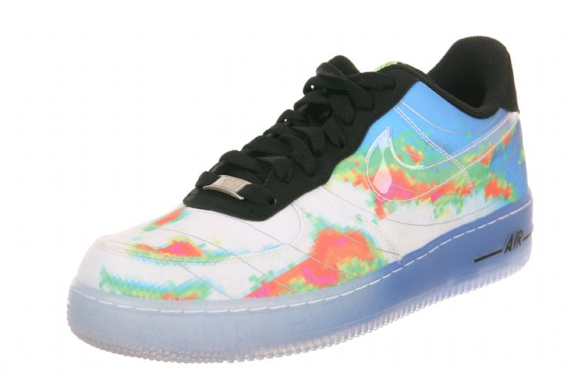 Nike Air Force 1 Low Férfi / Női Alkalmi Jetstream / Fekete-gamma Kék-fehér