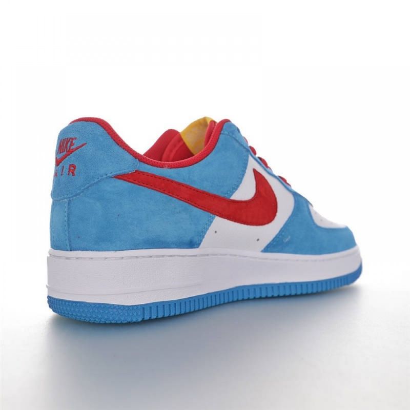 Nike Air Force 1 Low Férfi/női Alkalmi Kék Piros