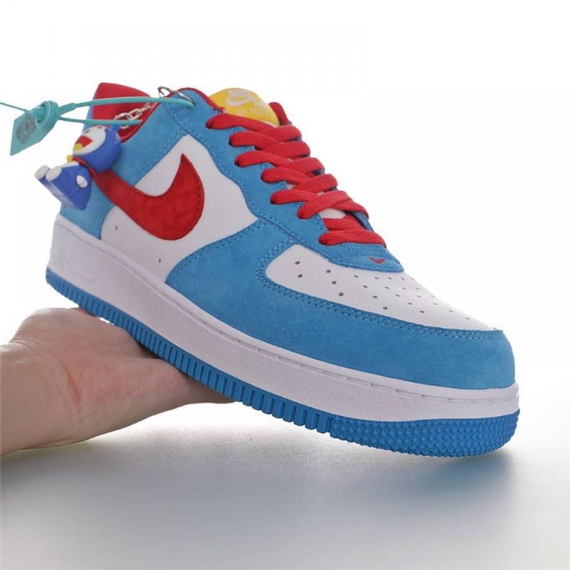 Nike Air Force 1 Low Férfi/női Alkalmi Kék Piros