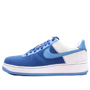Nike Air Force 1 Low Férfi / Női Alkalmi Varsity Royal / Egyetemi Kék-fehér