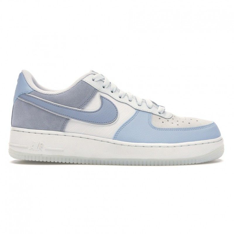 Nike Air Force 1 Low Férfi / Női Alkalmi Világos Fegyverkék / Obszidián Ködfehér