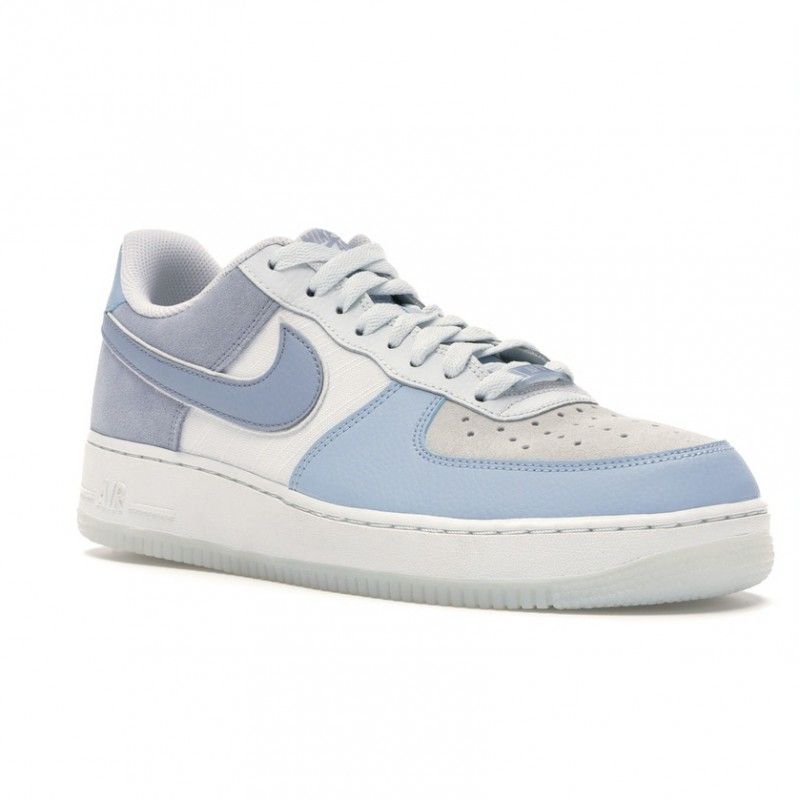 Nike Air Force 1 Low Férfi / Női Alkalmi Világos Fegyverkék / Obszidián Ködfehér