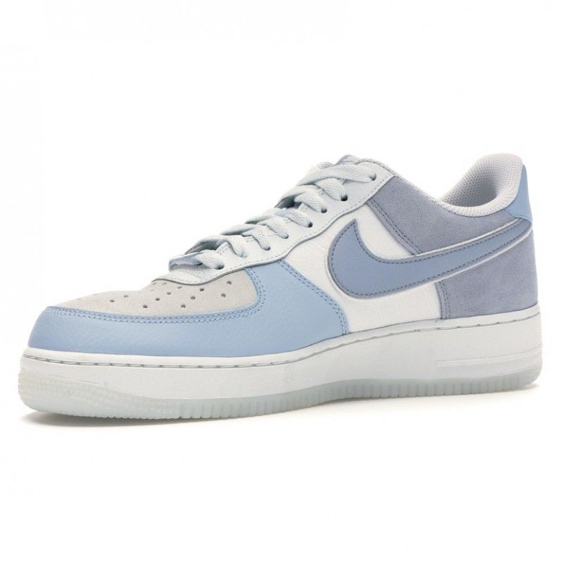 Nike Air Force 1 Low Férfi / Női Alkalmi Világos Fegyverkék / Obszidián Ködfehér