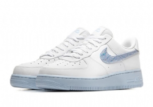 Nike Air Force 1 Low Hydrogen Kék Női Alkalmi Fehér / Hidrogénkék / Lézerkék