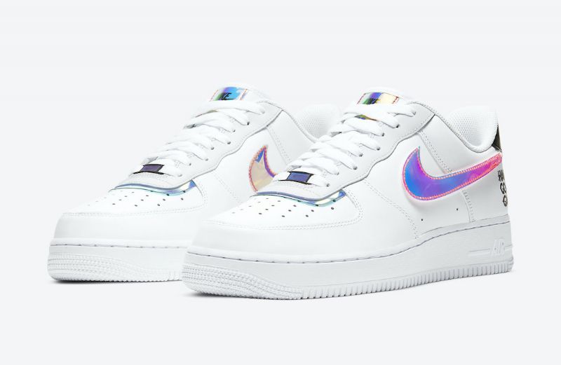 Nike Air Force 1 Low Jó Játékot Férfi / Női Alkalmi Fehér / Multi