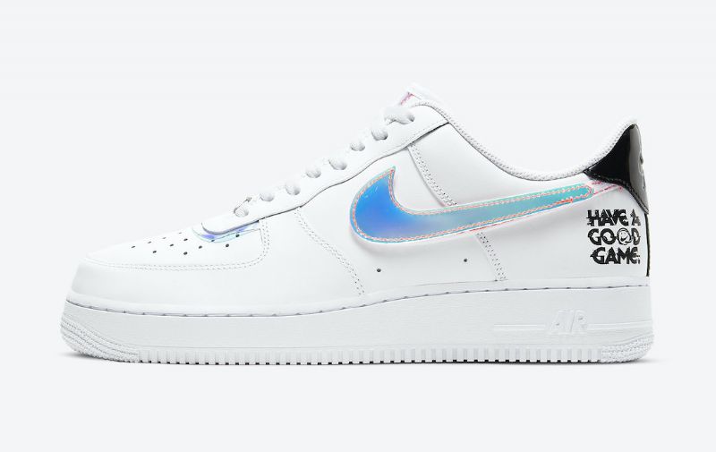 Nike Air Force 1 Low Jó Játékot Férfi / Női Alkalmi Fehér / Multi