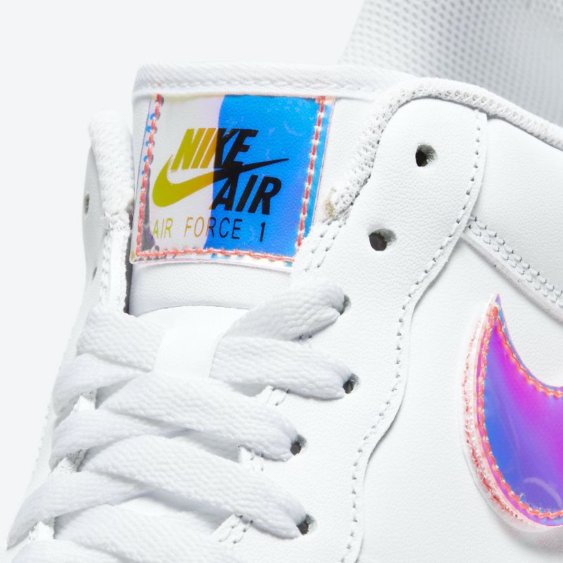 Nike Air Force 1 Low Jó Játékot Férfi / Női Alkalmi Fehér / Multi