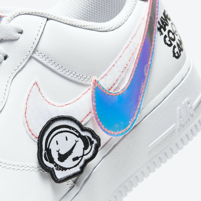 Nike Air Force 1 Low Jó Játékot Férfi / Női Alkalmi Fehér / Multi