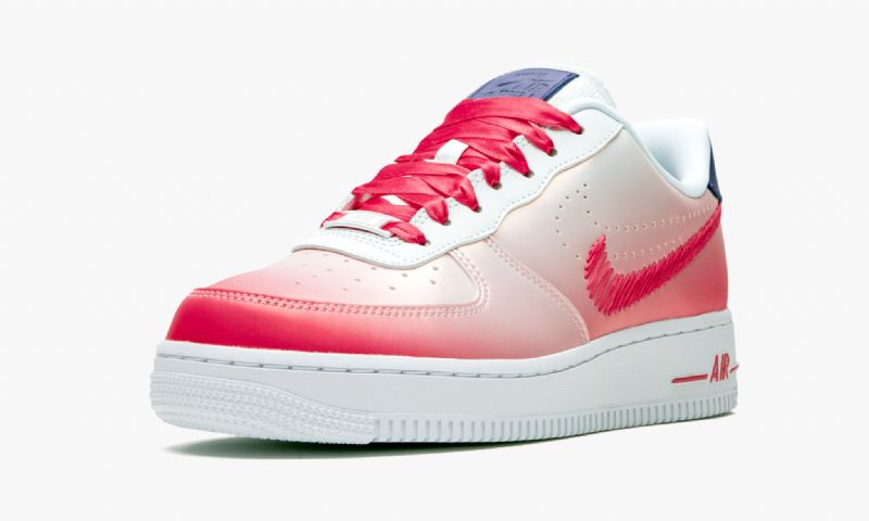 Nike Air Force 1 Low Kay Yow Női Alkalmi Fehér / Rózsaszín Hab / Regency Lila / Élénk